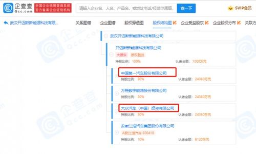 江淮攜手大眾成立新能源科技公司，加碼數據處理與存儲服務布局